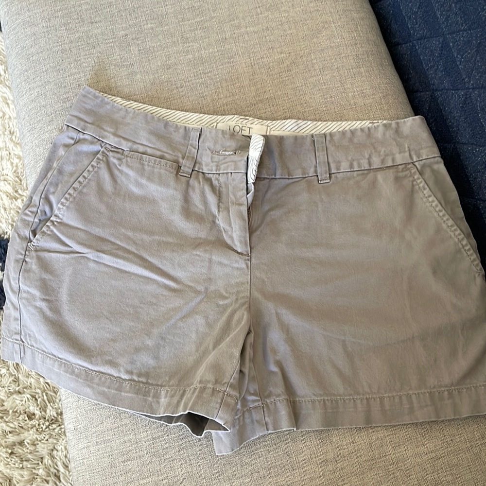 LOFT Khaki shorts